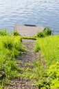 Old ship pier