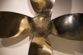 Old ship Propeller in Maritime Museum Royalty Free Stock Photo