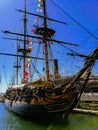 Old Ship Star of India at Sandiego Maritime Museum, Sandiego California