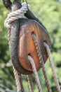 Old Ships Rope Rigging Royalty Free Stock Photo