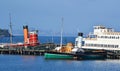 Old ships in San Francisco harbor