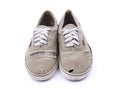 Old shoes isolated Royalty Free Stock Photo