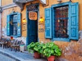 Old Shop Front, Galaxidi, Greece Royalty Free Stock Photo