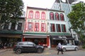 Old Shop Houses in Telok Ayer Street in Singapore