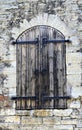 Old Shuttered Window