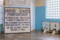 Alcatraz Prison Sign In Storage