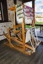 Old silk looms Royalty Free Stock Photo