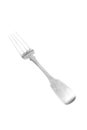 Old silver fork Royalty Free Stock Photo