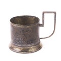Old silver glass-holder