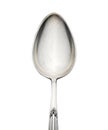 Old silver spoon Royalty Free Stock Photo