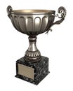 Old Silver trophy Royalty Free Stock Photo