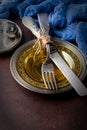 Old silver ware Royalty Free Stock Photo