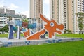 Old Singapore HDB Dragon Playground