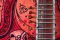 Old sitar Royalty Free Stock Photo