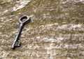 Old skeleton key Royalty Free Stock Photo