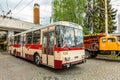 An old Skoda trolleybus, 14Tr Royalty Free Stock Photo