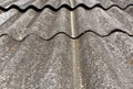 Old slate roof texture. Royalty Free Stock Photo