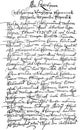 Old slavic manuscript Royalty Free Stock Photo