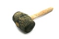 Old sledge hammer isolated Royalty Free Stock Photo