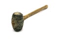 Old sledge hammer isolated Royalty Free Stock Photo