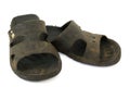 Old slippers Royalty Free Stock Photo