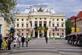Old Slovak National Theatre building, Bratislava, Slovakia Royalty Free Stock Photo