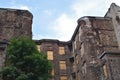 Old slum brick house, former Warsaw ghetto Royalty Free Stock Photo