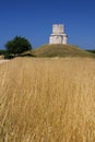 Old small church on the hill Royalty Free Stock Photo