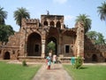 Makbara old monument situated in Delhi. Royalty Free Stock Photo