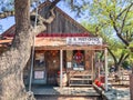 old small post office in Luckenbach