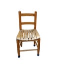 Old small wooden chair for child