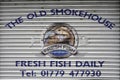 The Old Smokehouse sign, Peterhead, Scotland