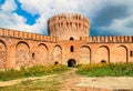 Old Smolensk Kremlin red brick Royalty Free Stock Photo
