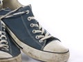 Old Sneakers Royalty Free Stock Photo