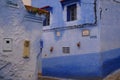 The old and somewhat neglected back streets of Morocco