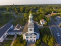 Old South United Methodist Church, Reading, MA, USA Royalty Free Stock Photo