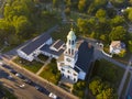 Old South United Methodist Church, Reading, MA, USA Royalty Free Stock Photo