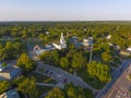 Old South United Methodist Church, Reading, MA, USA Royalty Free Stock Photo