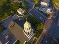 Old South United Methodist Church, Reading, MA, USA Royalty Free Stock Photo