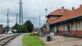 Old railroad depot in Greer SC