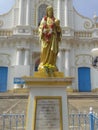 Old southindia church in chennai Pondicherry white town