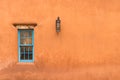 Old Southwestern Adobe Wall and Window