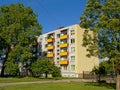 Old Soviet apartment buildings in Karosta, Liepaja, Latvia