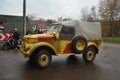 Old Soviet Army truck GAZ-69 Royalty Free Stock Photo