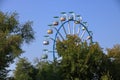 Old Soviet Ferris Wheel in Bukhara, Uzbekistan