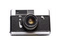 The old Soviet film camera Royalty Free Stock Photo