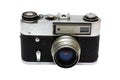 The old Soviet film camera Royalty Free Stock Photo