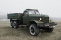 Old soviet military truck