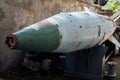 The old Soviet missile weapons of Russia Royalty Free Stock Photo