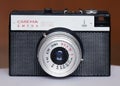 Old Soviet 35mm scaling camera Smena-8M.